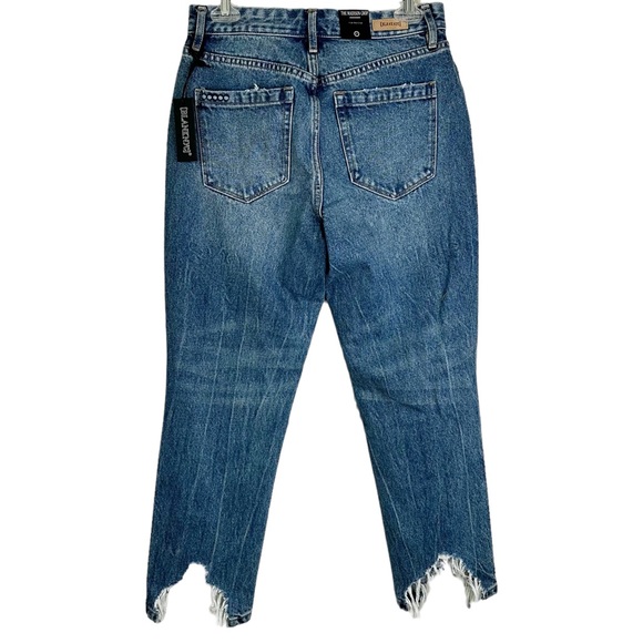 NWT Blank NYC Madison High Rise Crop Jeans Distressed Women’s Sz 27 - Picture 3 of 11
